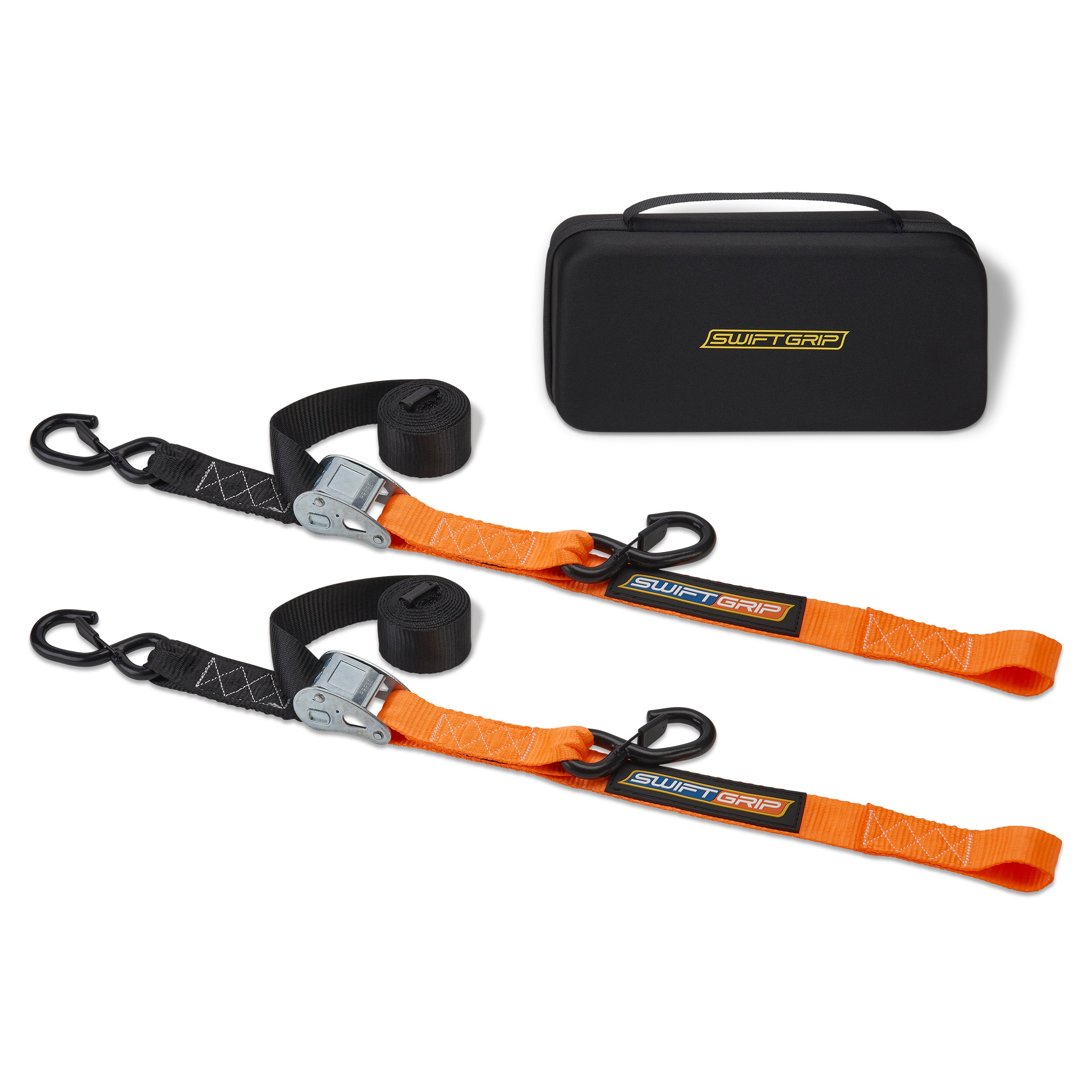 8-Pack Pink Cam Buckle Tie Down Straps - 9 Foot Motorcycle Cargo Straps 400 Lb Capacity